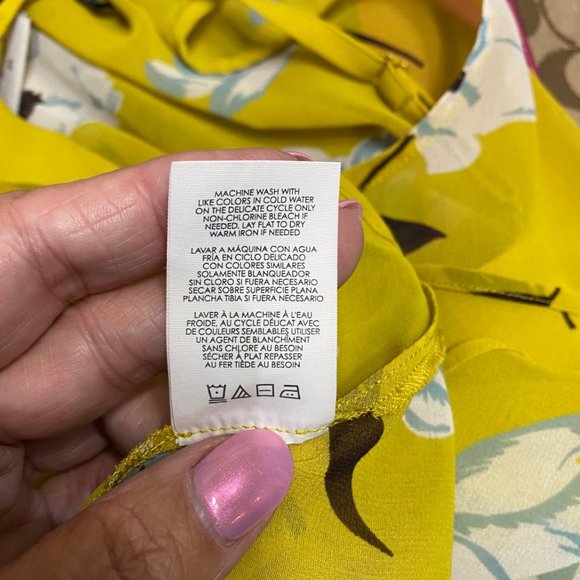 Cabi M Light Weight Top with Cami and Peplum Overlay - Picture 8 of 11